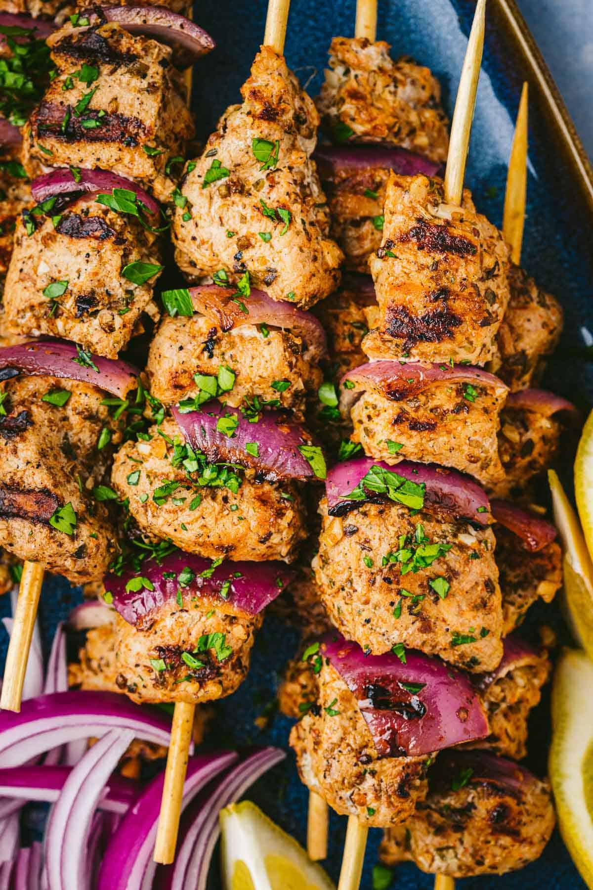 Chef-Worthy Grilled Pork Souvlaki in 30 Mins: Juicy Skewers